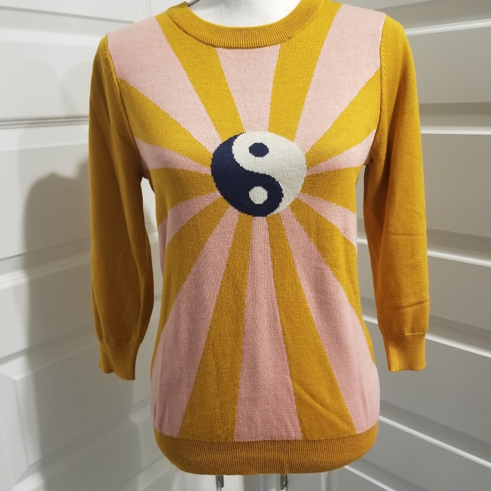 Modcloth Yin-Yang Sweater